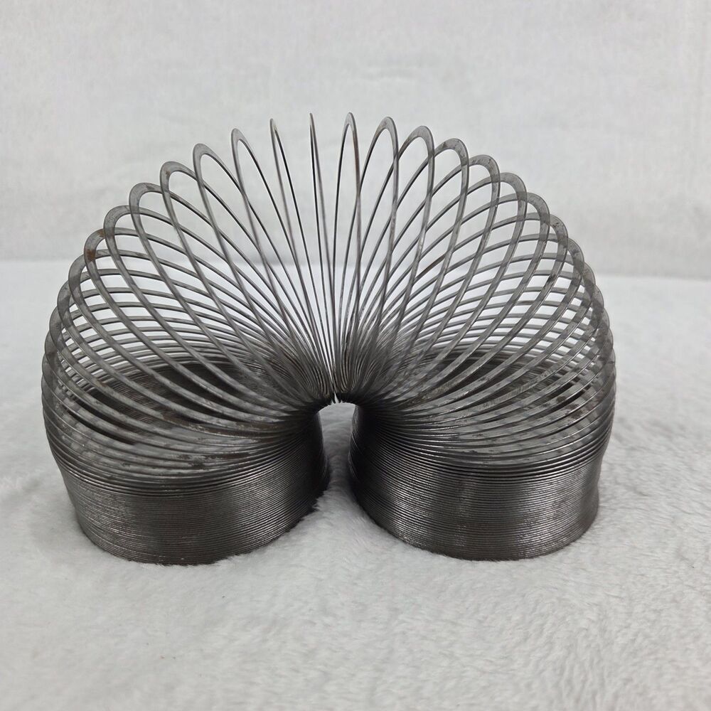 Vintage Original Metal Slinky Walking Spring Toy James Industries Collectible